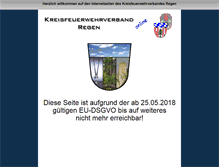 Tablet Screenshot of kfv-regen.de